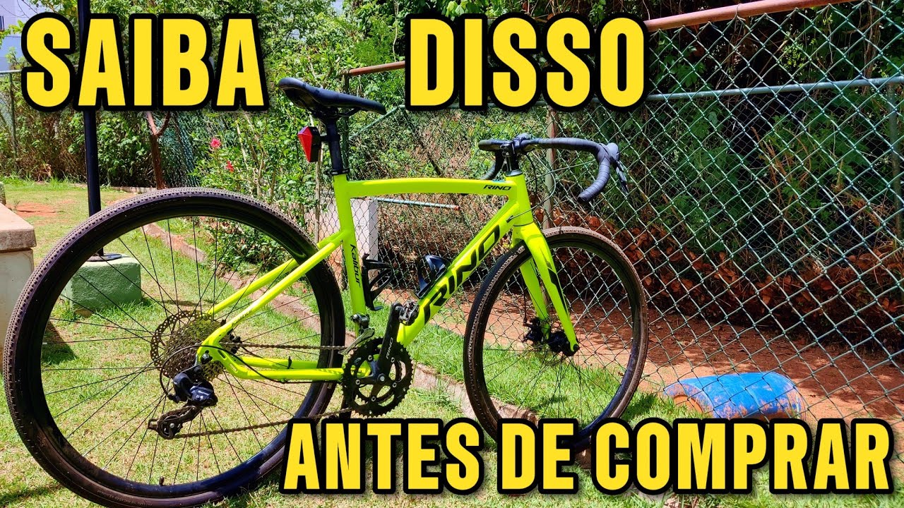 BIKE GRAVEL RINO VALE APENA? INFORMAÇÕES IMPORTANTES