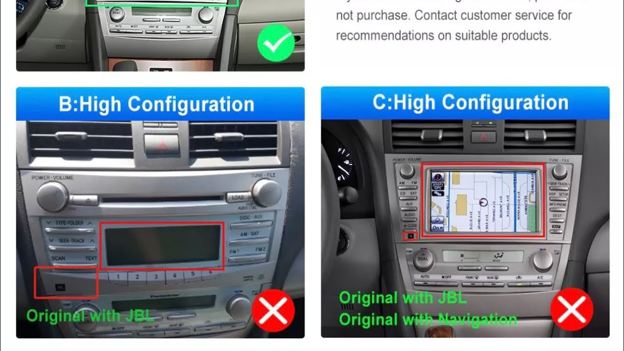 COMO INSTALAR PANTALLA ANDROI TOYOTA CAMRY 2007/2011 COMO PONER UN ESTÉREO ANDROI /CAMARA DE REVERSA