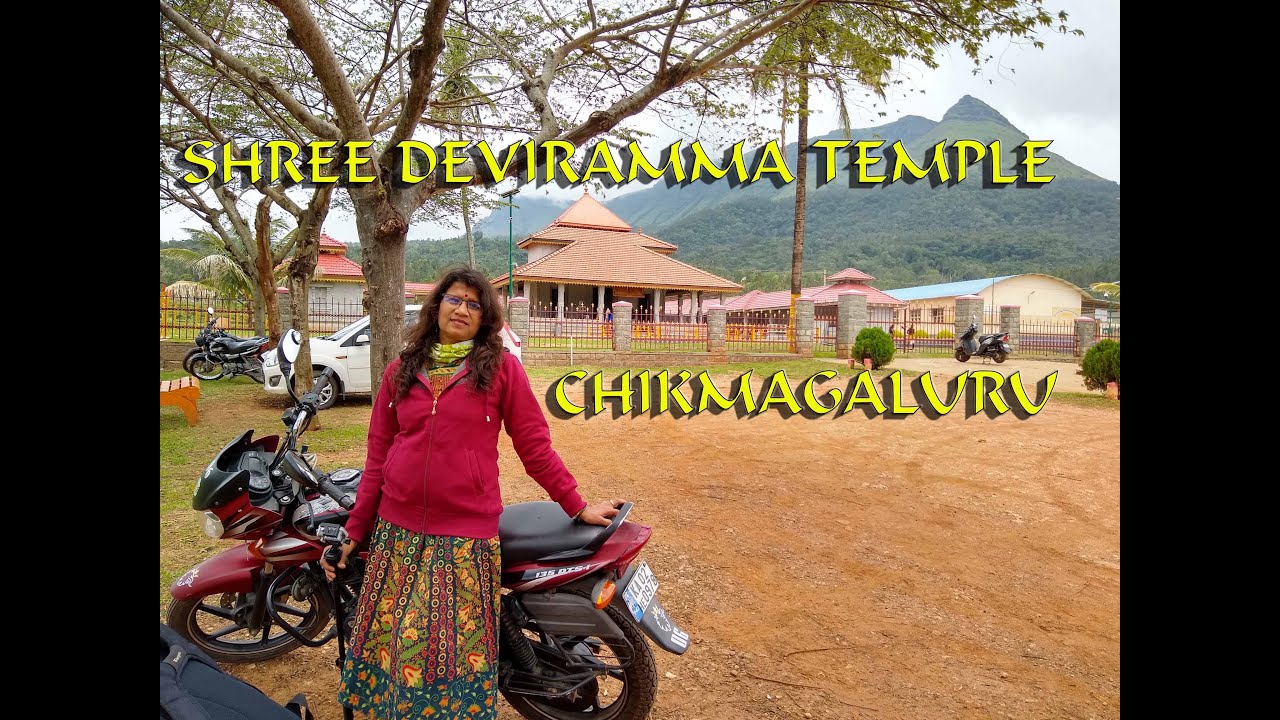 Vid 430 - Bike ride to Deviramma temple, Bindiga near Chikmagalur