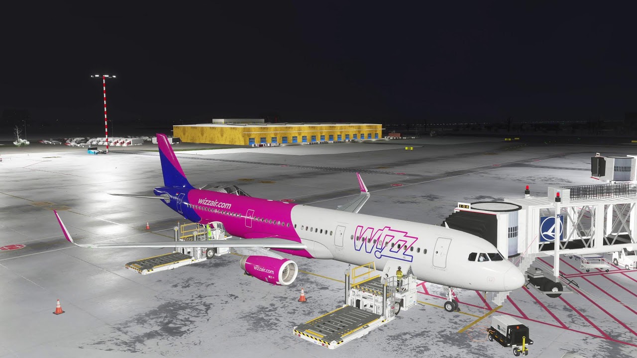 FS2024 | FENIX 321 | Wizz Air | Landing at Bucharest| ULTRA GRAPHICS | RTX5080