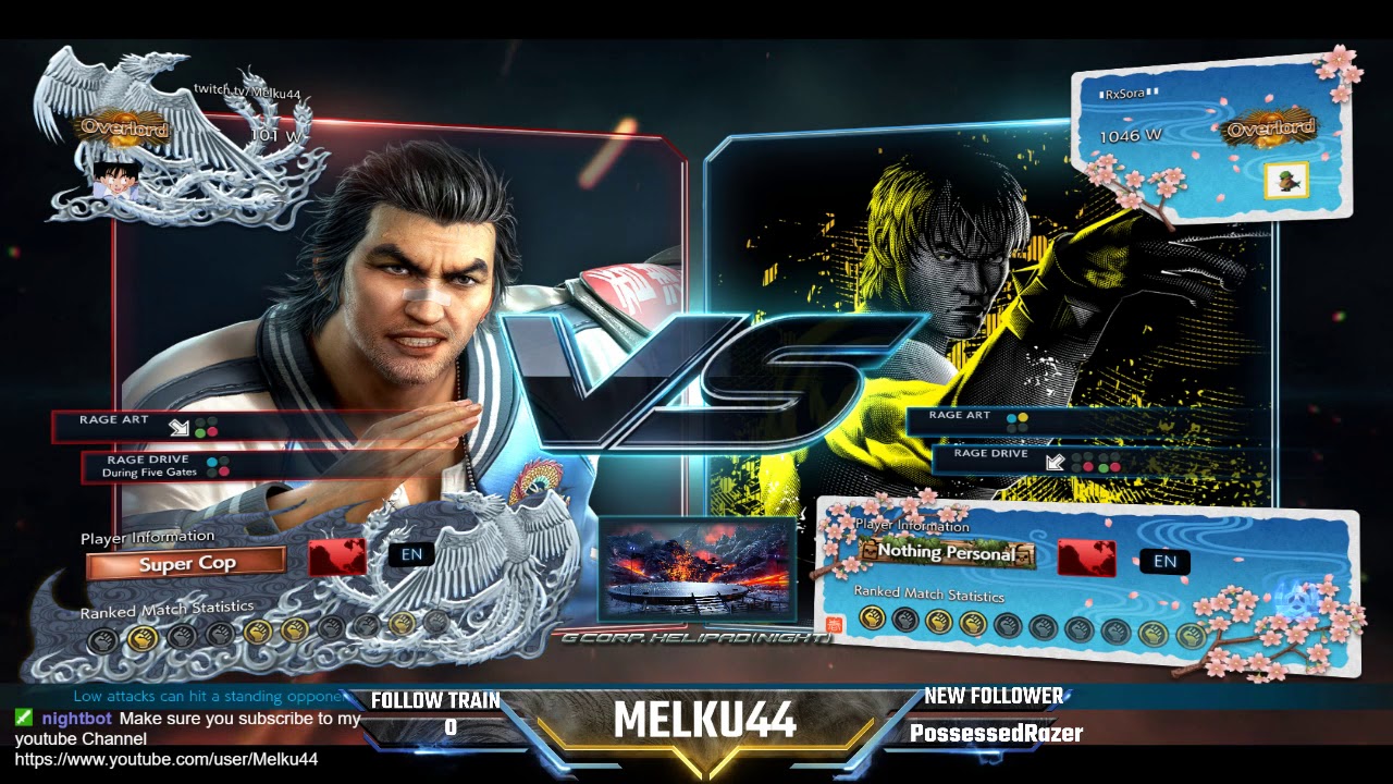 Tekken 7 Online Ranked Lei vs Law