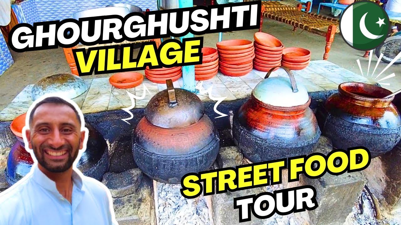 EXTREME Village Street Food Tour Of GHOURGHUSHTI Village, Pakistan!