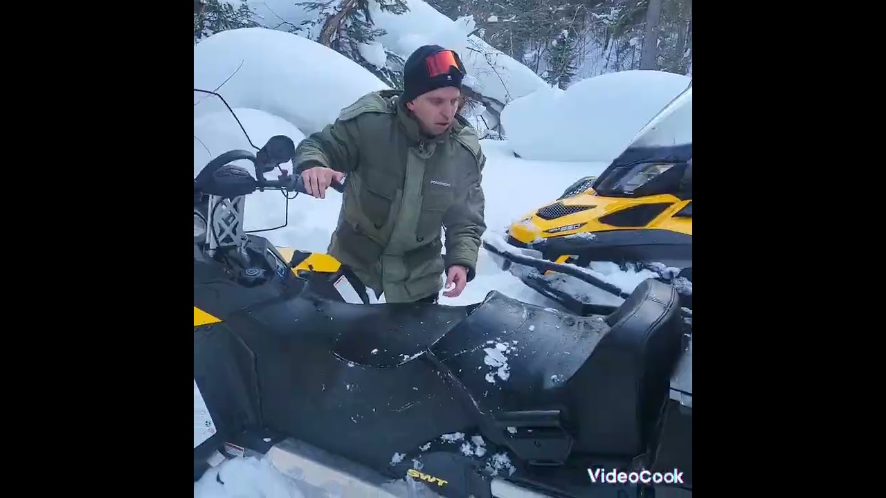 Покатушки на снегоходах в Красноярске  стелс ставр и brp №1  24.02.2023