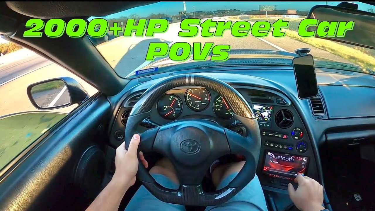 Taking My Two Fastest Cars For A Cruise Around Town. MKIV Supra POV. Terminator Cobra POV.