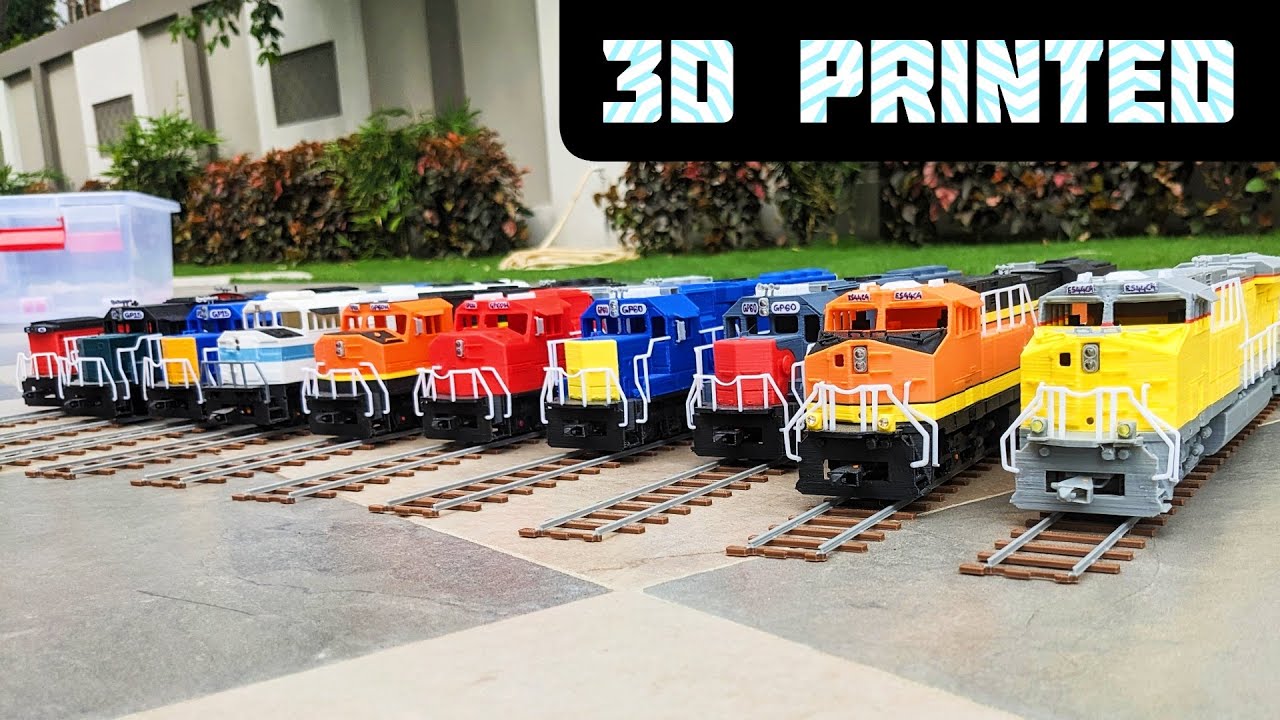 The Ultimate 3D Printed Model Train Ecosystem &ndash; Dragon Railway | KICKSTARTER