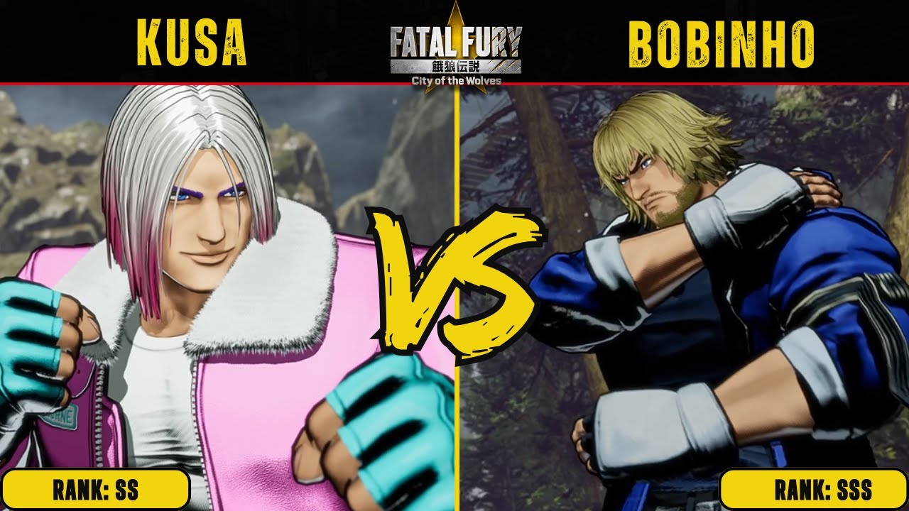 FF:CotW 🌟 KUSA (Terry) vs BOBINHO (Ken)🌟Replay Match - FATAL FURY: City of the Wolves!