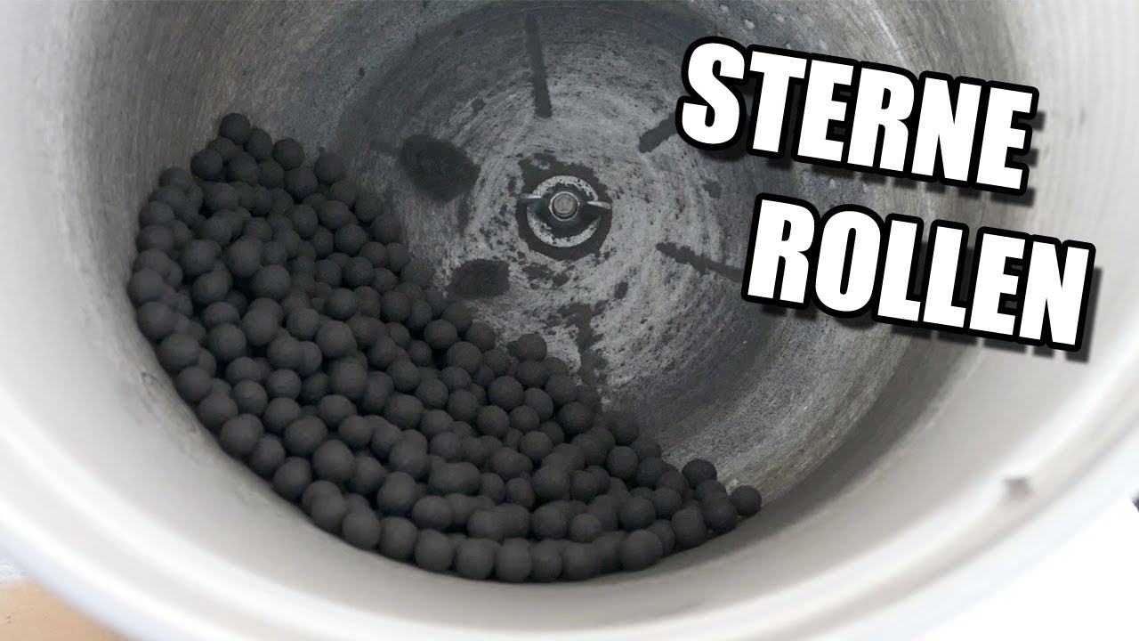 Runde Feuerwerkssterne selber rollen / How to roll firework stars / sterne herstellen