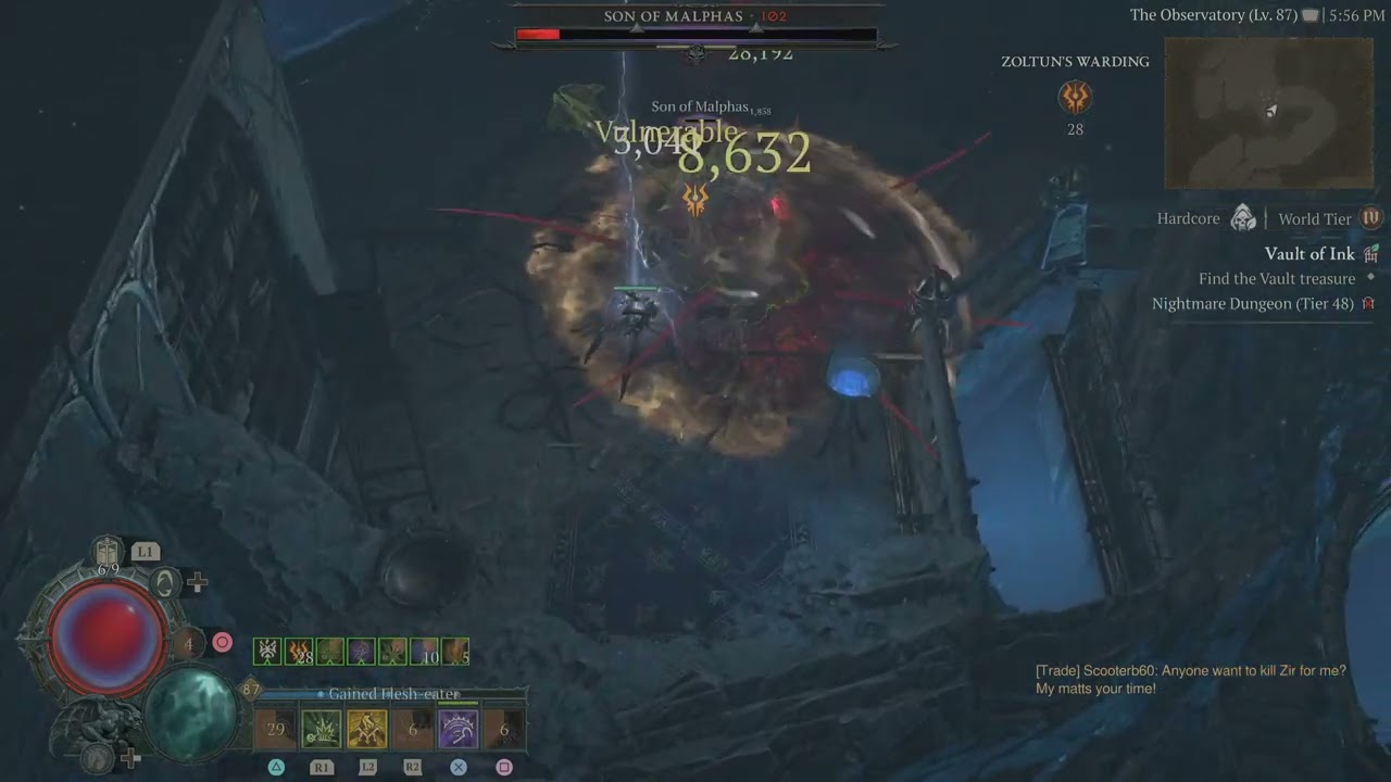 Diablo 4 hardcore son of malphas