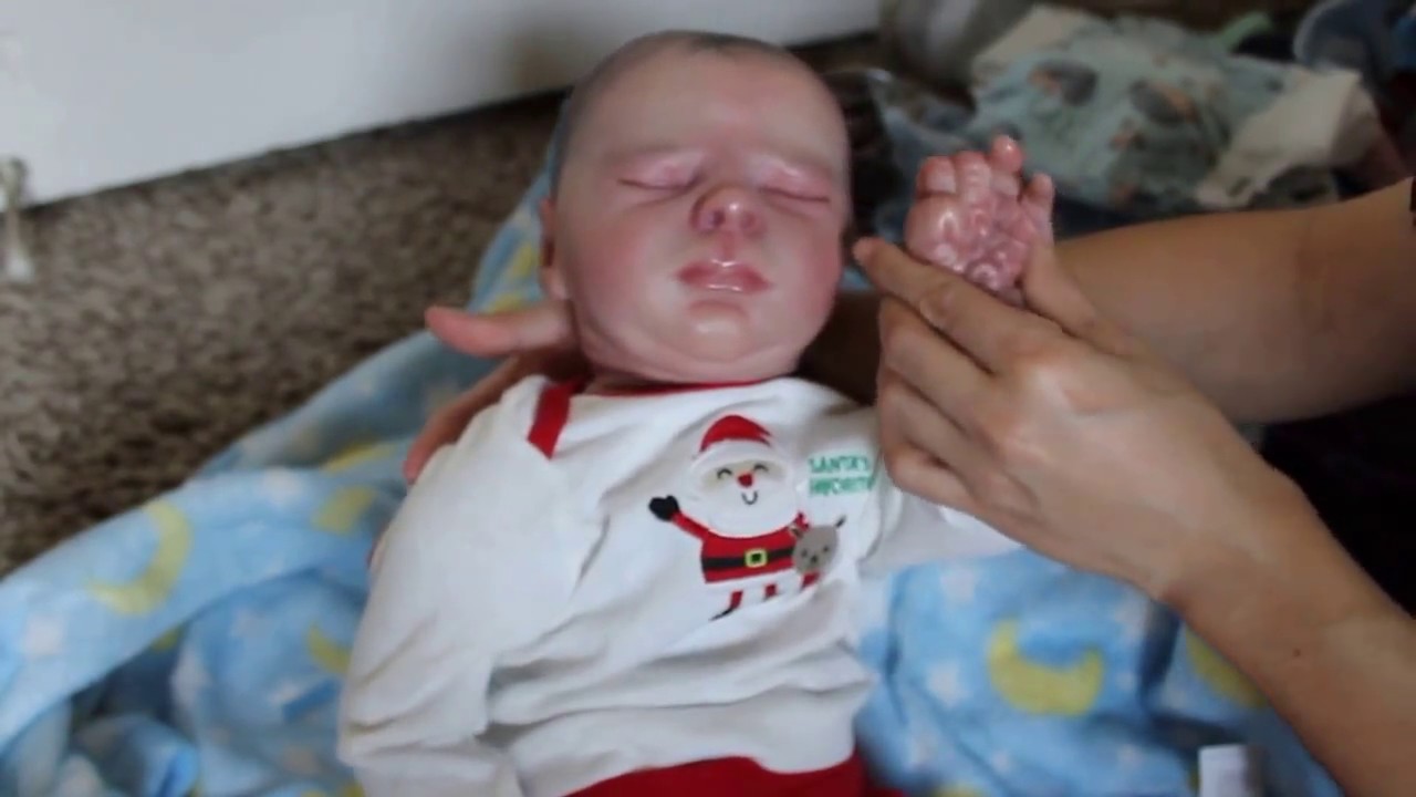 Reborn Baby Boy Box Opening! Realborn Kase Asleep!