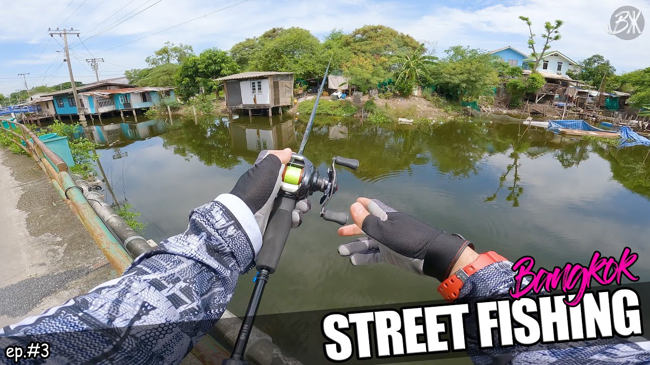 Exploring Bangkok Canals for Snakeheads - URBAN STREET FISHING - BKK (w/ English Sub) ep.3