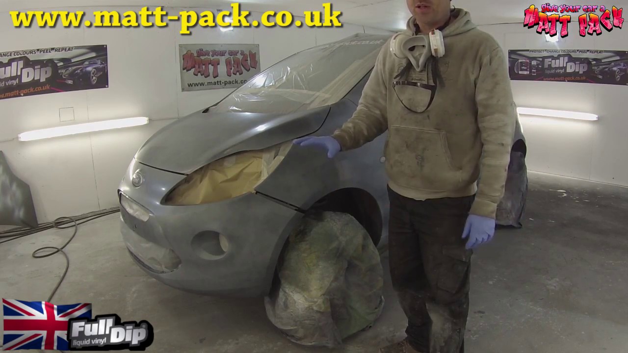 FullDip of Ford KA in Metallic Blue