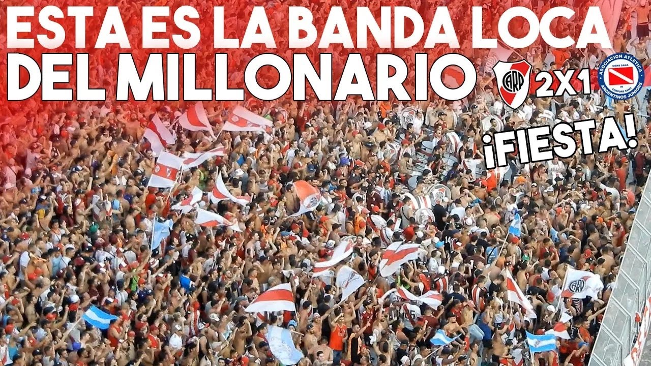 🥁ESTA ES LA BANDA LOCA DEL MILLONARIO + RUGE EL MONUMENTAL | River vs Argentinos Jrs | 2023