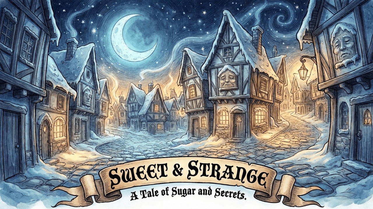 The Gingerbread Town | A Calm Mystery Sleep Story for Adults