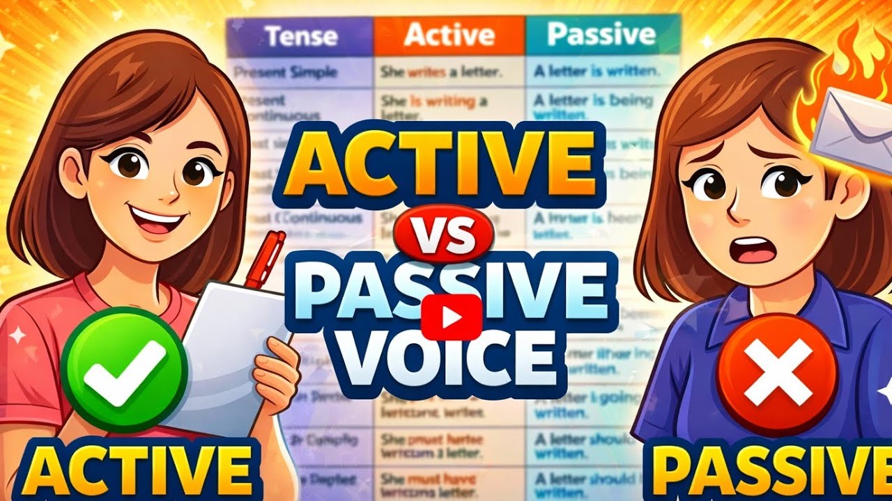 English Grammar Made Easy | Active Passive Voice