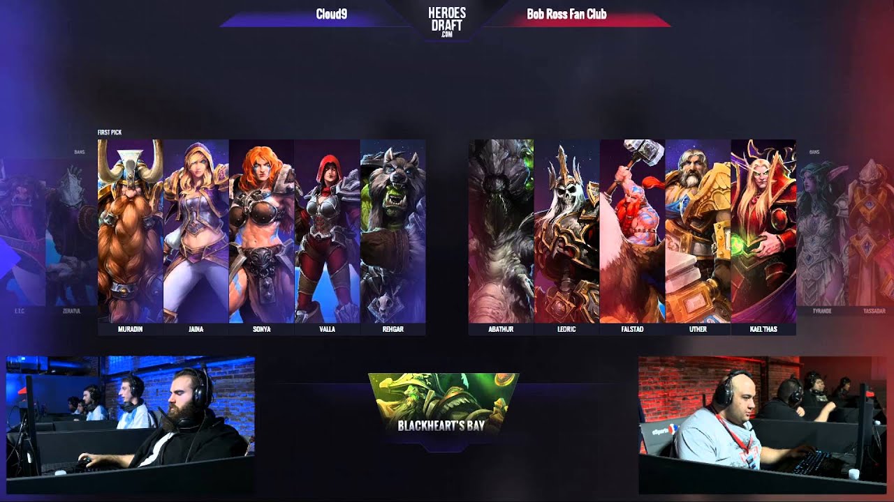 Cloud9 vs. Bob Ross Fan Club - Heroes Rising Grand Finals Game 3