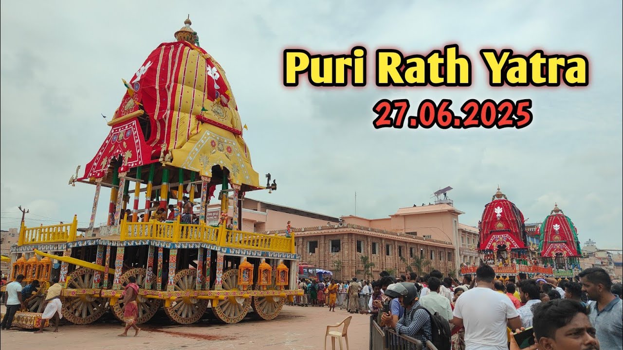 ରଥଯାତ୍ରା ପାଇଁ ପ୍ରସ୍ତୁତି ପ୍ରବଳ ଭିଡ଼ ମନ୍ଦିର ପାଖରେ ଆଜିଠୁ #rathyatra2025 #jagannathtemple #puri