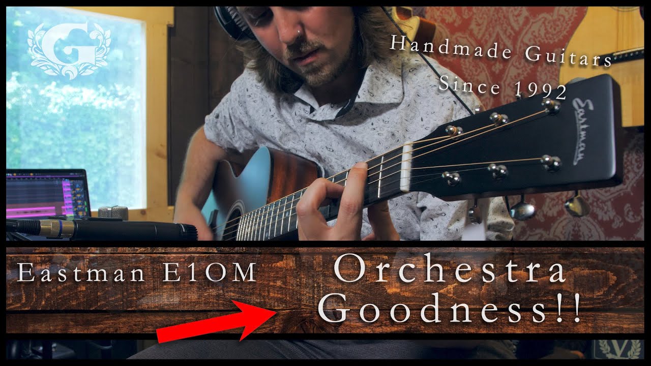Eastman E1OM // Полный обзор // Лучшая по соотношению цены и качества гитара Eastman из цельного ...