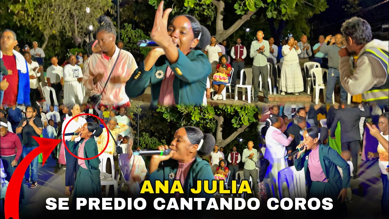 ❌ INCREÍBLE COMO SE PREDIO ESTO CUANDO ANA JULIA COMENSO A CANTAR CORO DE FUEGO 🔥Ana Julia Ramírez 🔥
