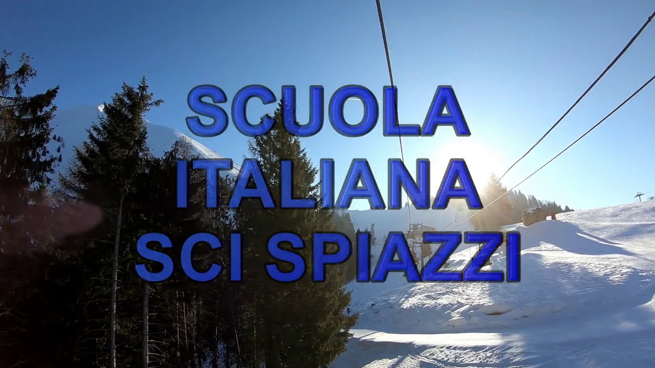 Scuola Sci Spiazzi gruppi sulla neve