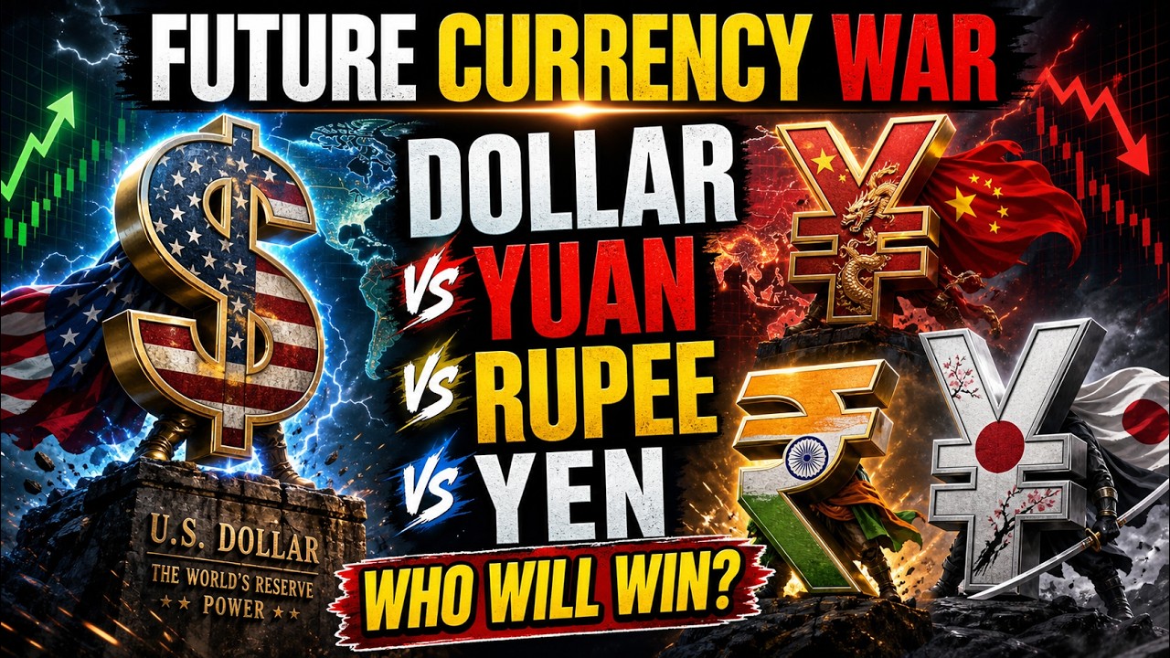 Future Currency War: Dollar vs Yuan vs Rupee vs Yen | Who Will Rule the Future?