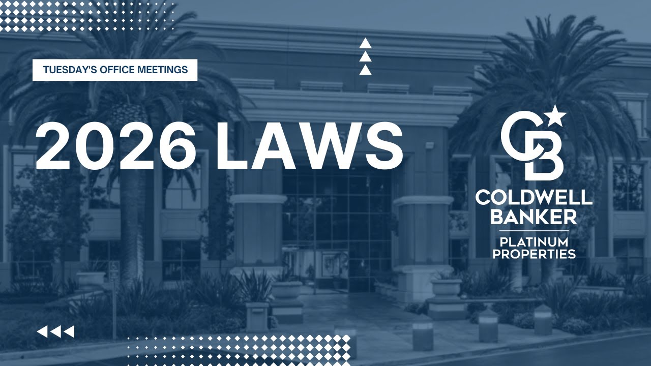 2026 Real Estate Laws