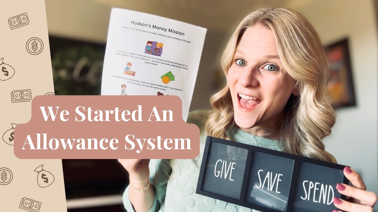 How We’re Teaching Our Kids About Money | Chores, Allowance & Giving