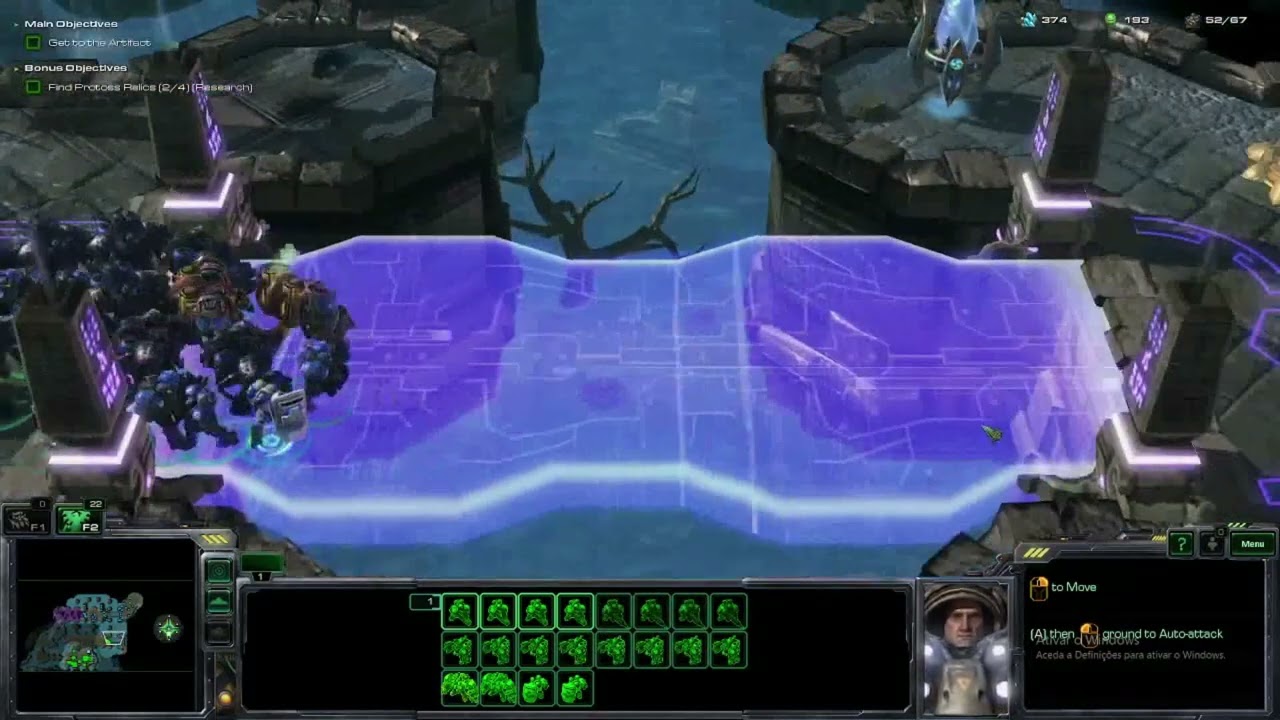 StarCraft 2 Smash and Grab Mission Ultra Settings RX 590