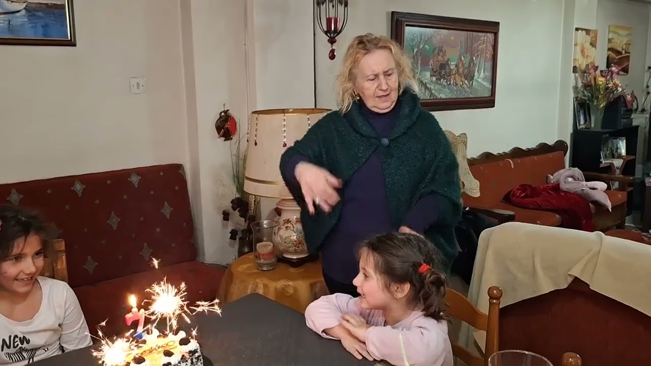 Και τα πρόχειρα γενέθλια εχουν την  σημασία τους ....