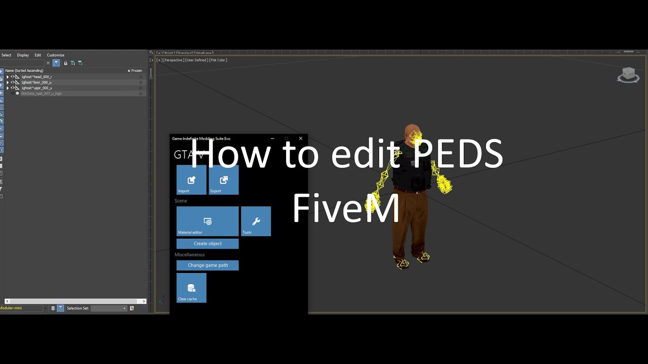 How to edit/add clothing to PEDS fivem