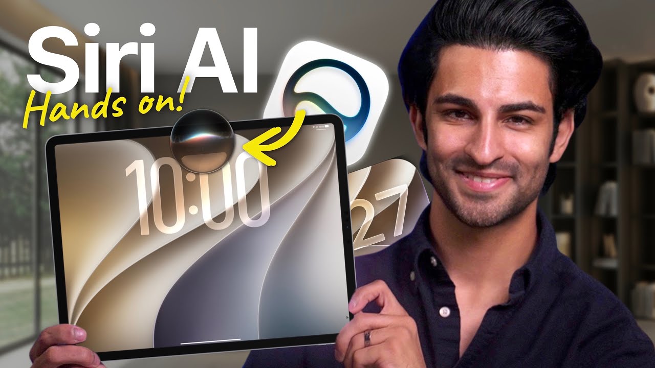 Новый Siri AI в iPadOS 27 &mdash; это потрясающе! ✨