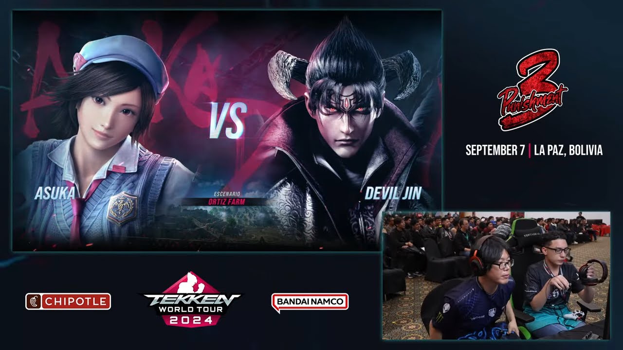 Qudans (Devil Jin) vs KingReyJr (Asuka) TWT 2024 - Punishment  3 - Losers Quarterfinal