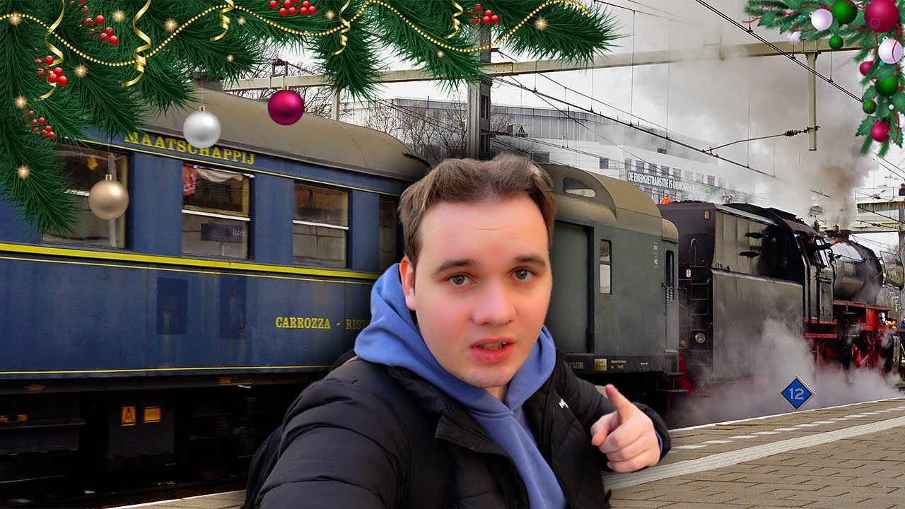 CHAOS en GEZELLIGHEID in de VSM KERSTEXPRESS // Pendelrit Arnhem - Nijmegen //
