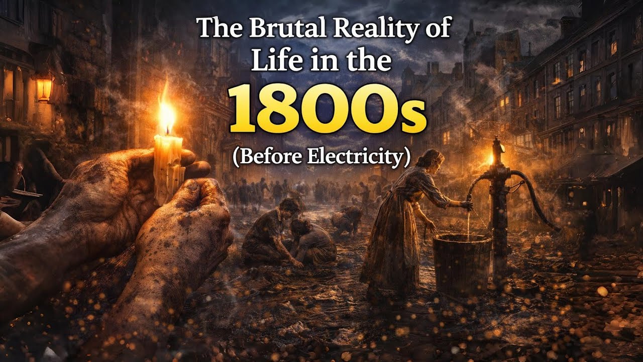 The Brutal Reality of Life in the 1800s (Before Electricity) | Boring History for Sleep