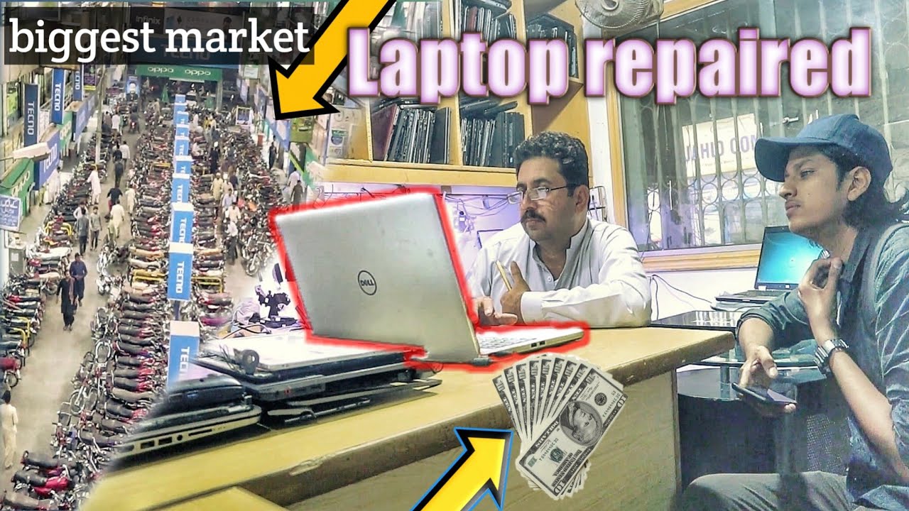 LAPTOP MOBILE MARKET IN MULTAN| REPAIRING MARKET | VLOG