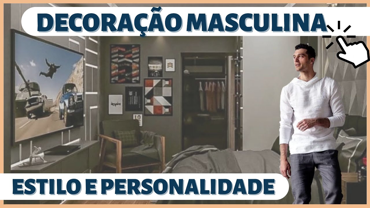 Decoração Masculina - Sua casa refletindo seu ESTILO e PERSONALIDADE
