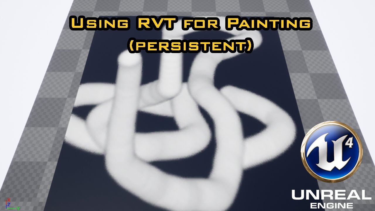 [UE4] [Free Download] Using Runtime Virtual Textures to Paint (Persistent)