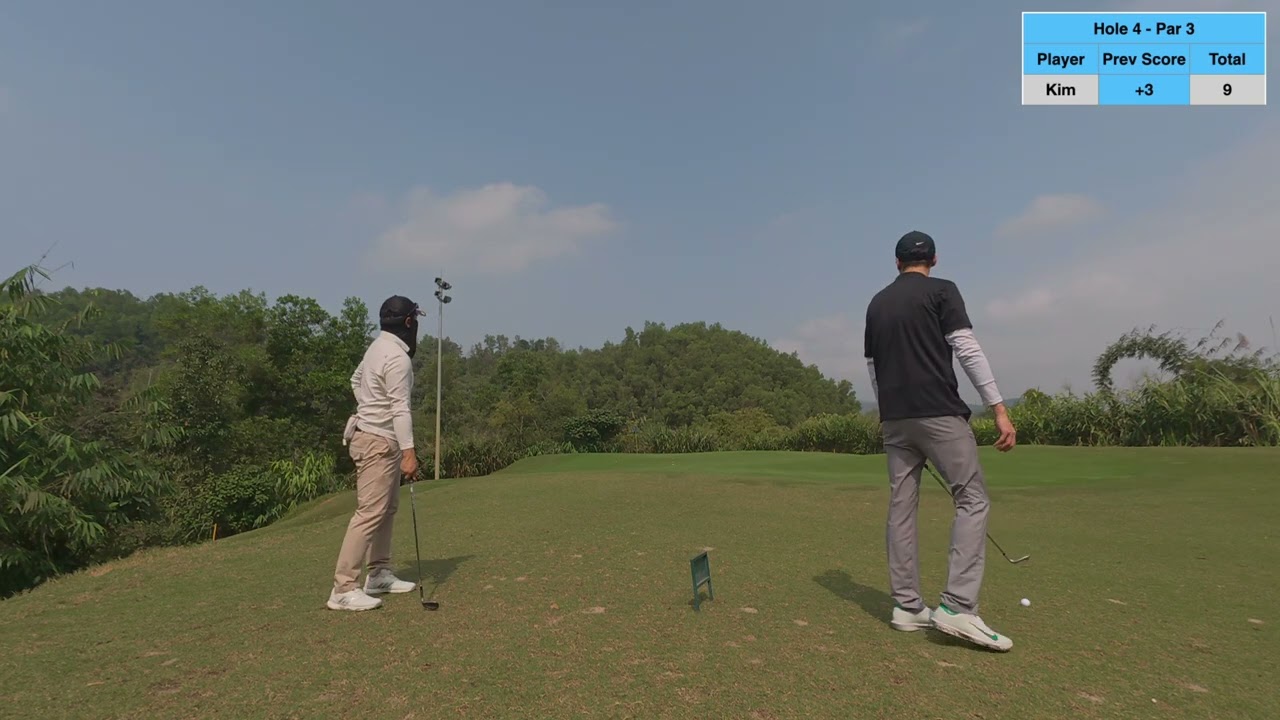 하노이 힐탑 골프장 라운딩 with Mr. Yoon & Nam