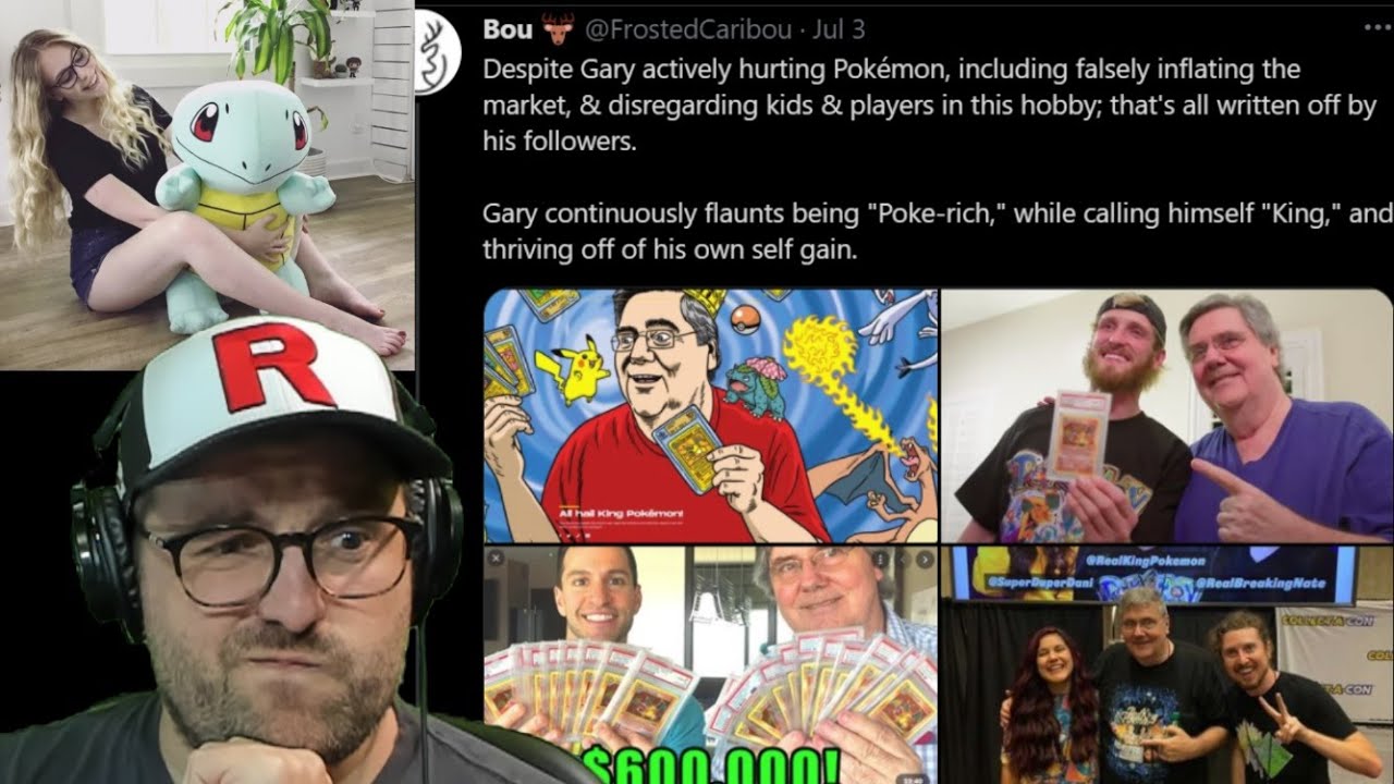 Frosted Caribou Throws Stones at Gary AKA King Pokemon