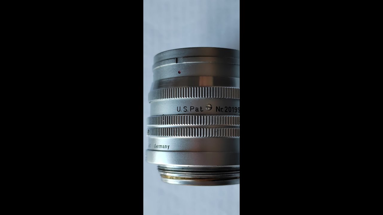 Leica Summarit 5cm F1.5 (Taylor,Taylor & Hobson Patent)