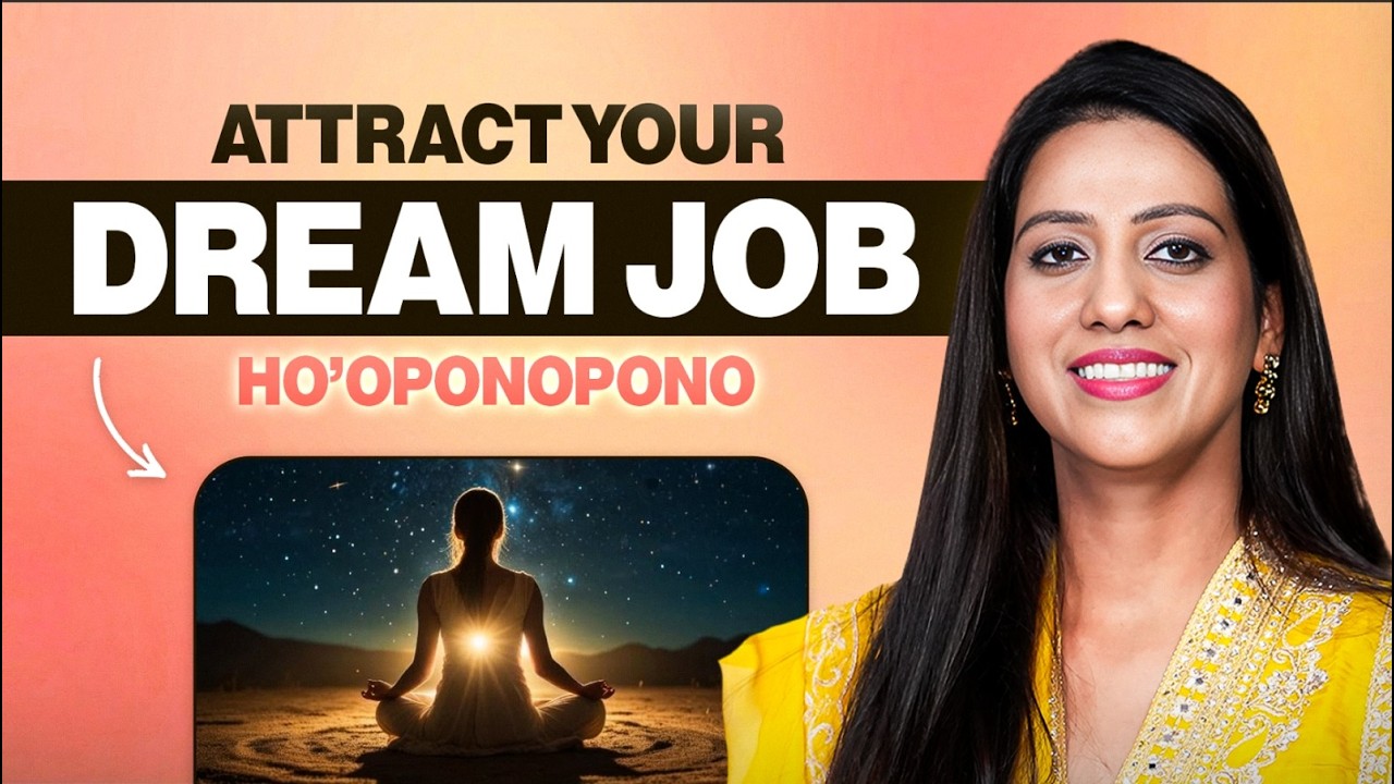 Attract Your Dream Job with This Simple Hawaiian Ritual | Ho'oponopono | Dr. Karishma Ahuja