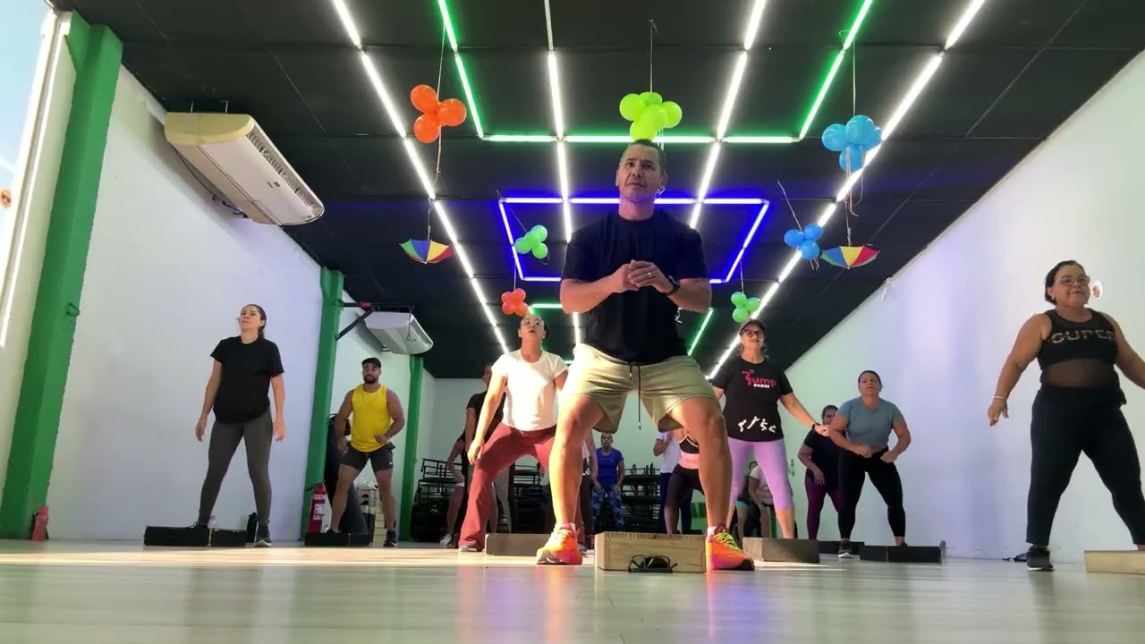 Aula Step - música : No sigilo e vá embora; Léo Santana 