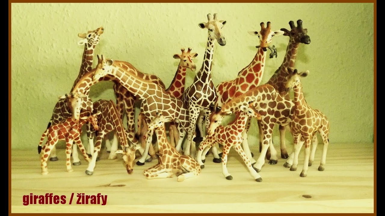 MartinH Collection - Giraffes (CollectA,Schleich,Papo,Safari Ltd.,Mojo, Bullyland,Britains),