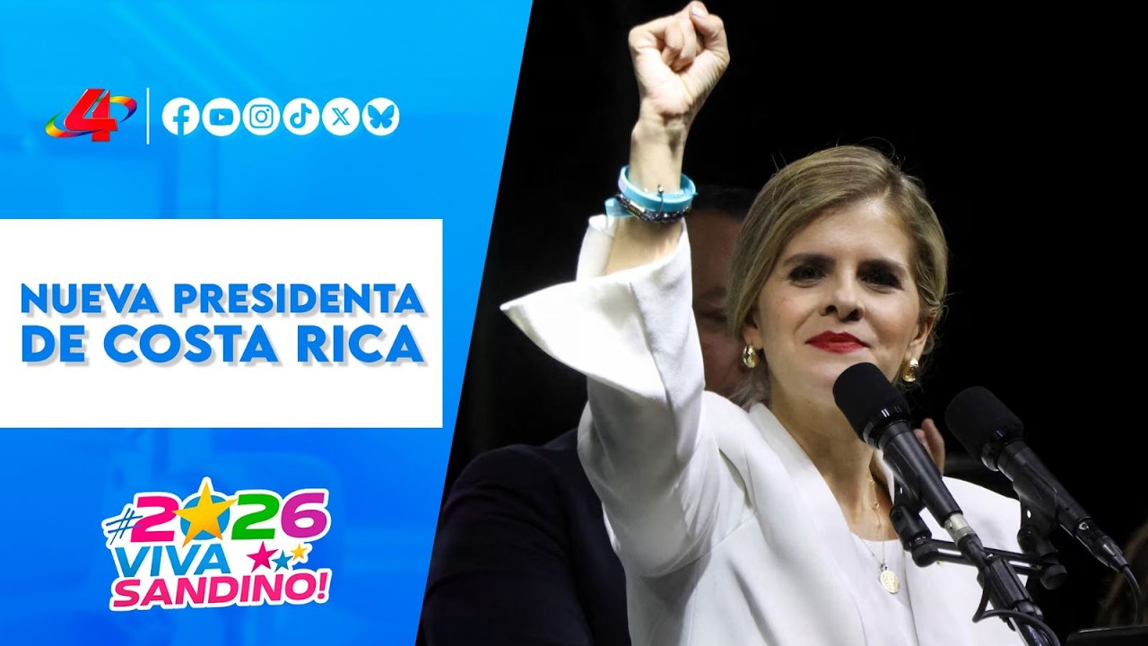 Nicaragua saluda a Laura Fernández, Presidenta Electa de Costa Rica 🇳🇮🤝🇨🇷