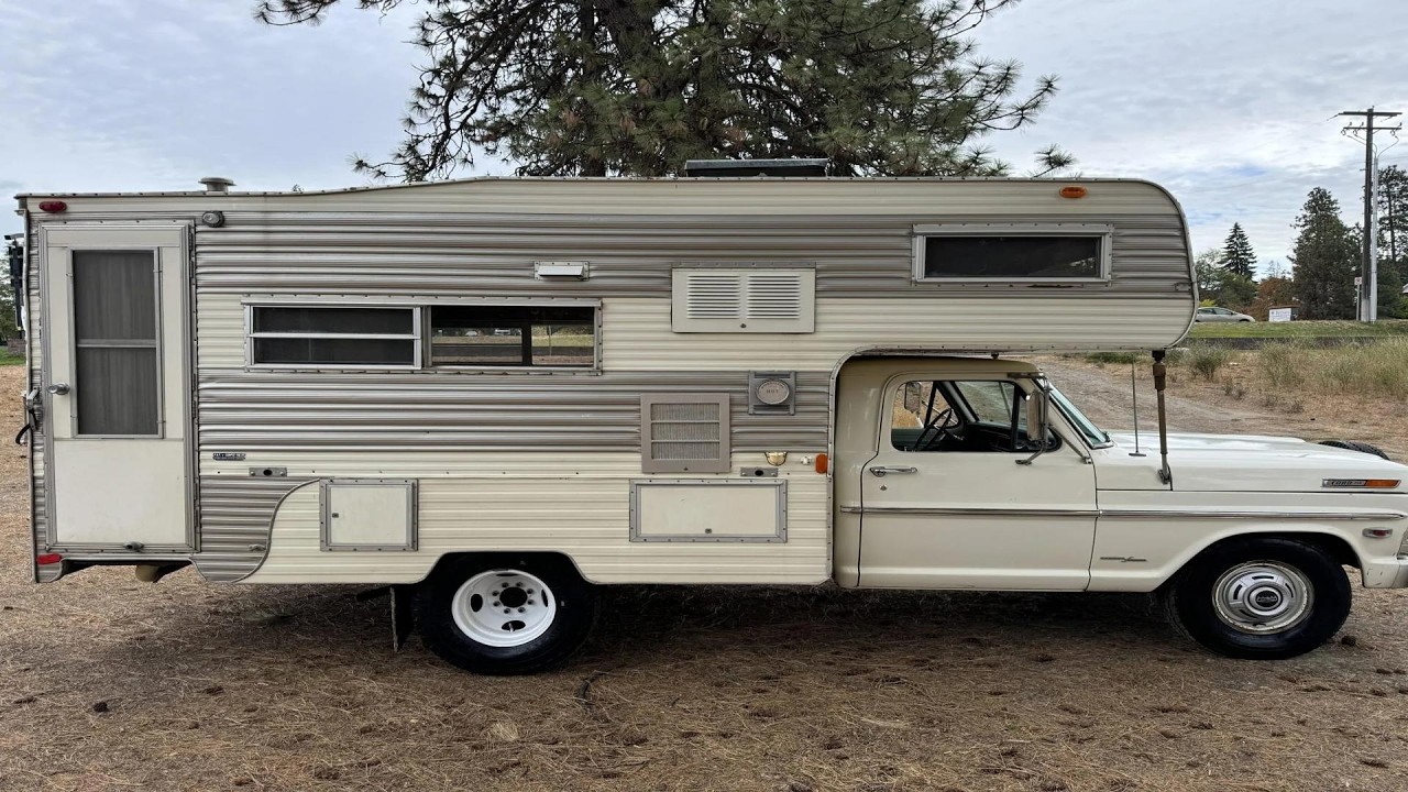 1968 Ford F-250 Camper Special Dually 🚛 — лучший дом на колесах!