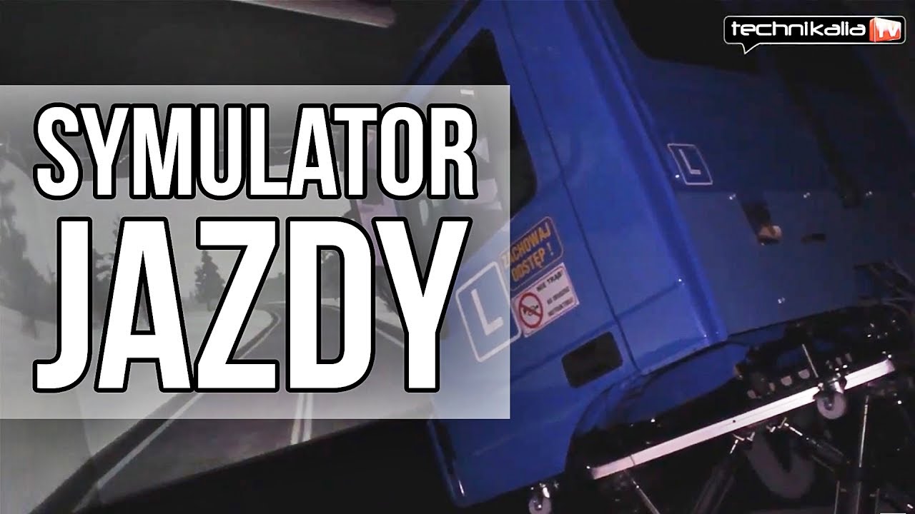 Symulator jazdy w Instytucie Kierowcy Zawodowego
