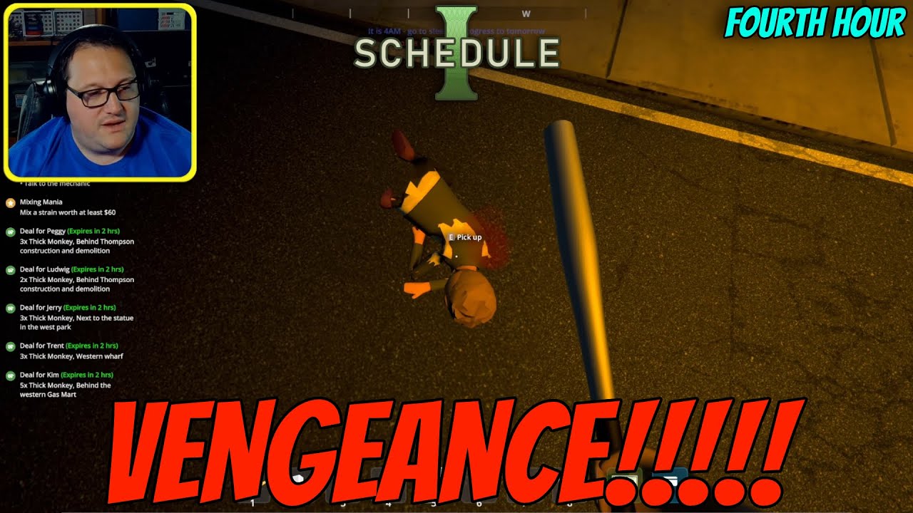 I GOT STABBED | Schedule 1
