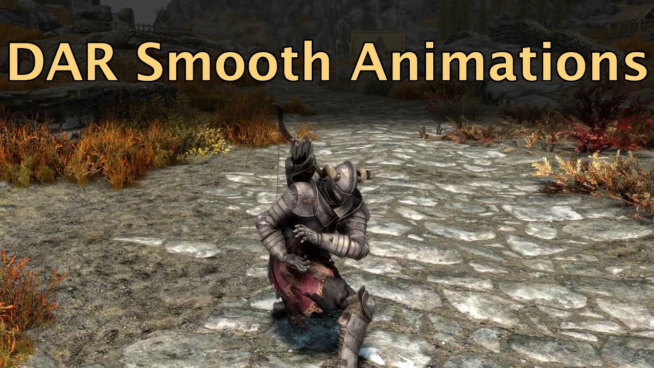 Xbox One版Skyrim MOD「DAR Smooth Animations」