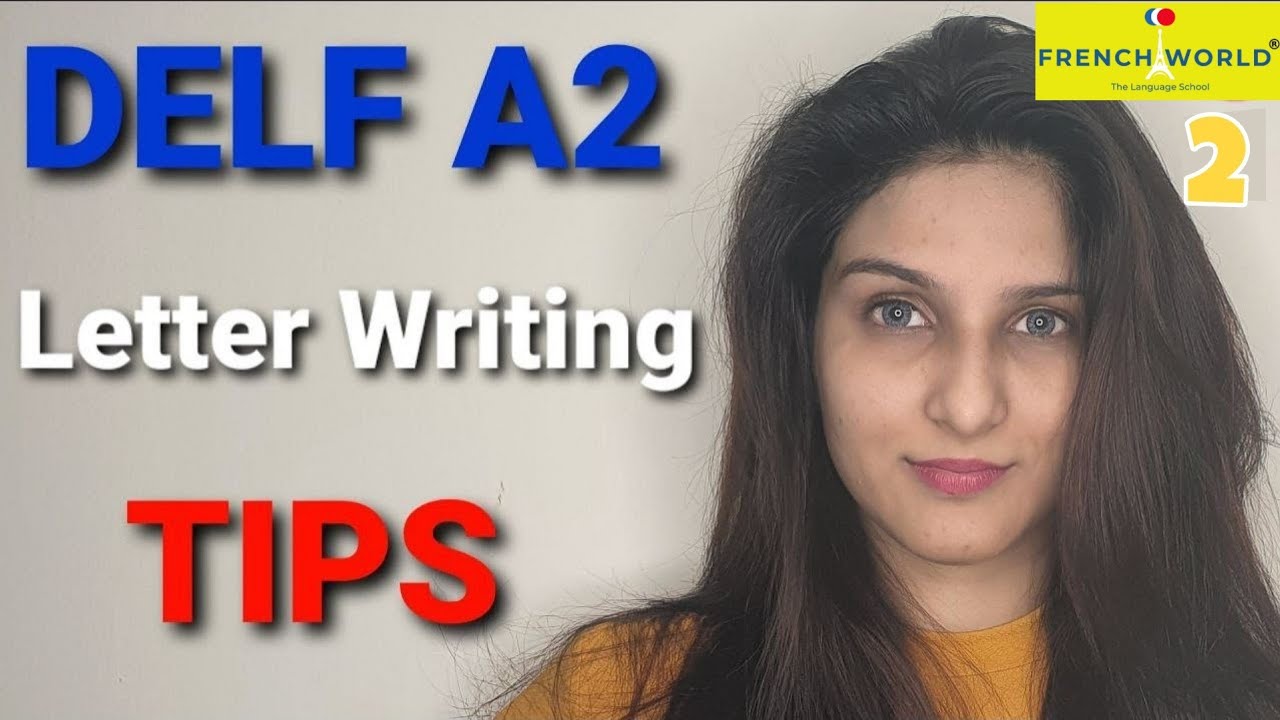 DELF A2 Sample letter writing || 2 ||  #french #francais #français  #frenchlanguage #delfa2