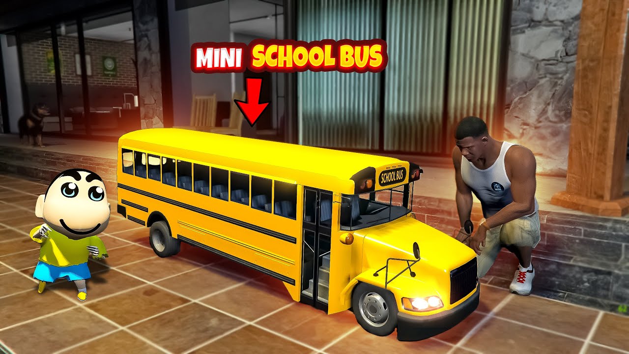 Pennem Star's Craziest GTA 5 Stunt EVER with Mini School Bus!