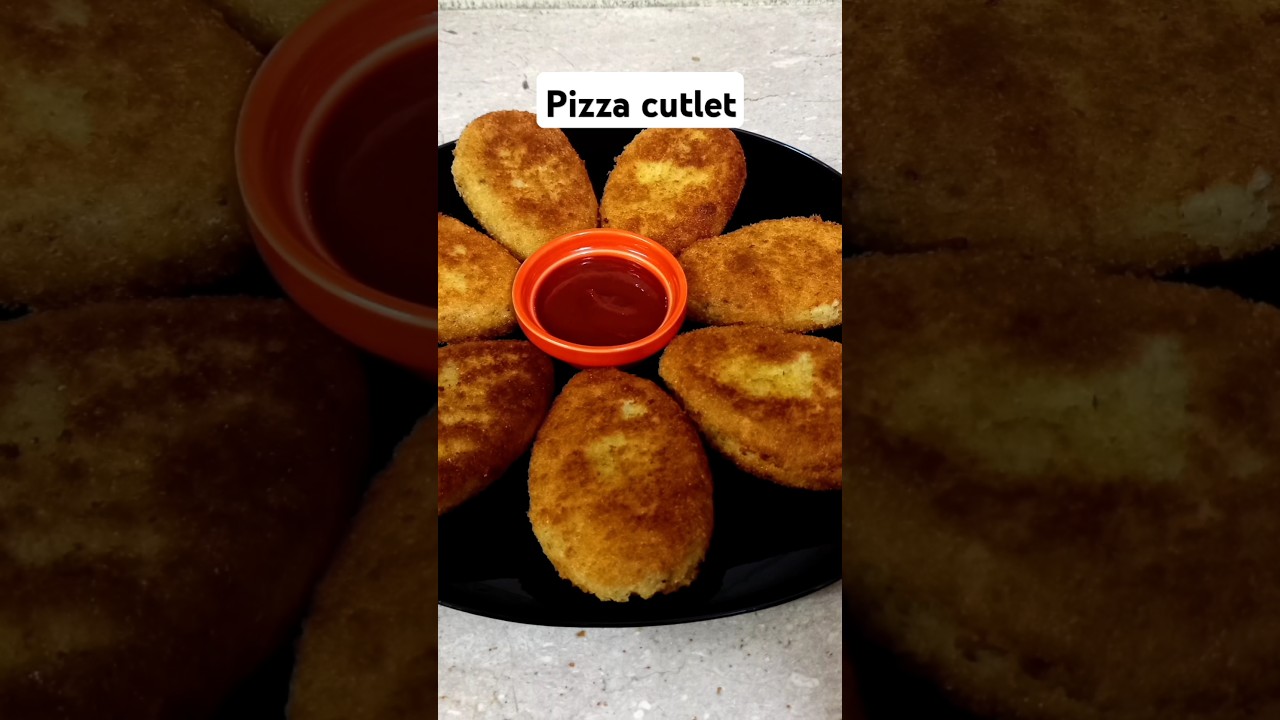 pizza cutlets #shorts #cutlet #pizza #ramadanrecipes
